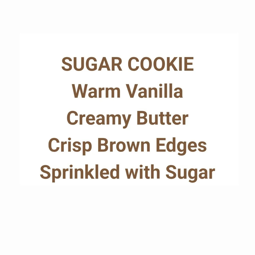 🛍BOGO 50% OFF🕯NWT‼️ Bath & Body Works "Sugar Cookie" 3-wick Candle - Picture 6 of 10